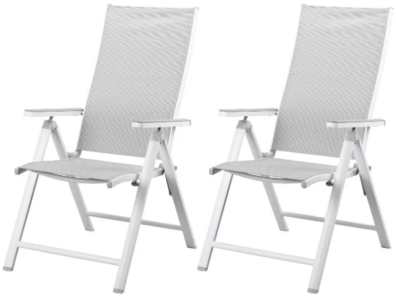 2 aluminium tuinstoelen Houston<LIVARNO home Clearance