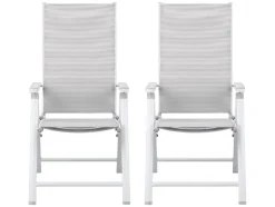 2 aluminium tuinstoelen Houston<LIVARNO home Clearance
