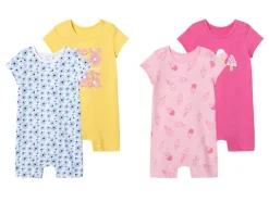 2 baby playsuits<lupilu® Clearance