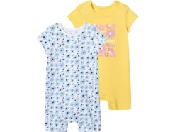 2 baby playsuits<lupilu® Clearance