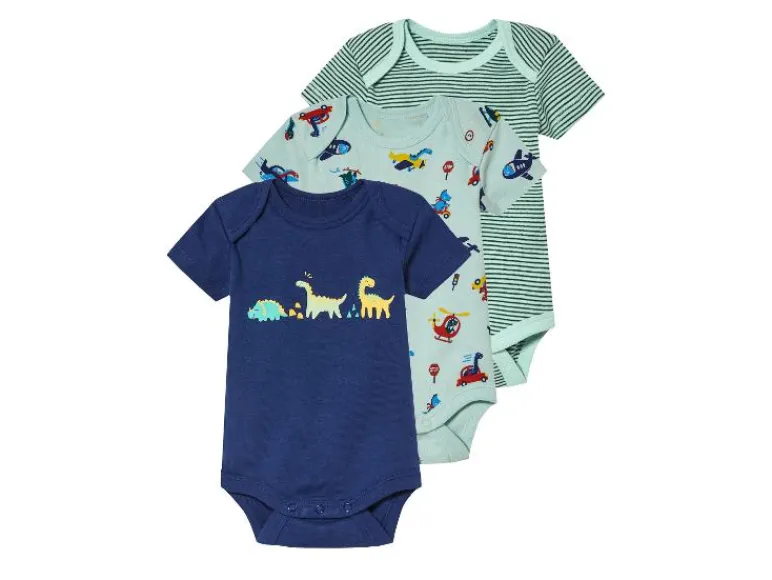 3 baby rompers<lupilu® Sale