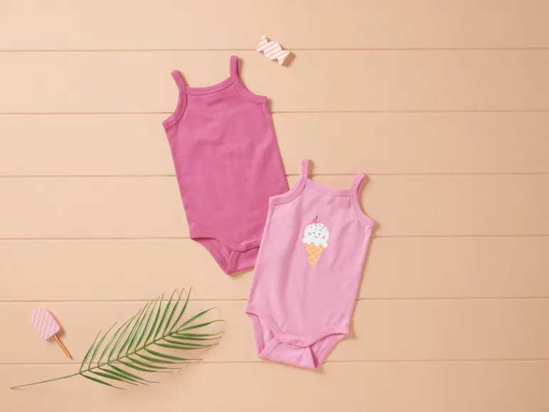 2 baby rompertjes<lupilu® Best