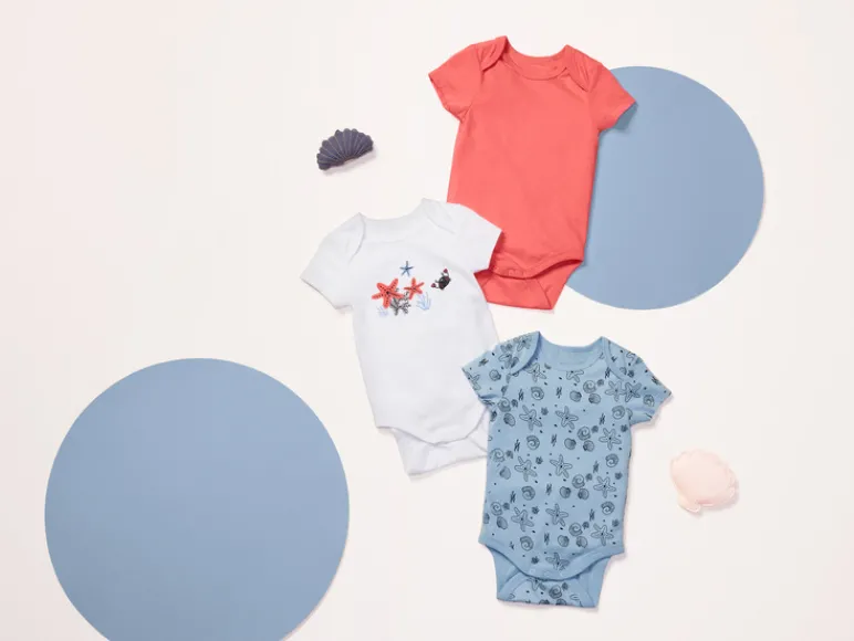 3 baby rompertjes<lupilu® Best