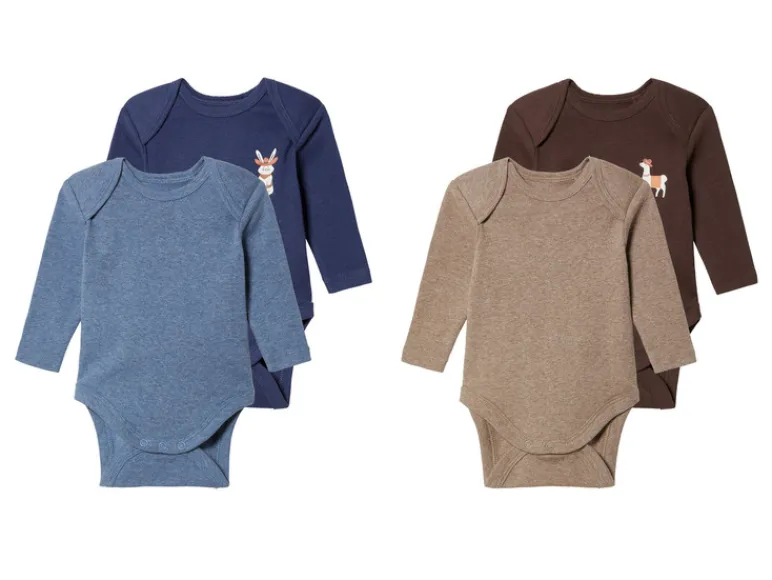 2 baby rompertjes<lupilu® Sale