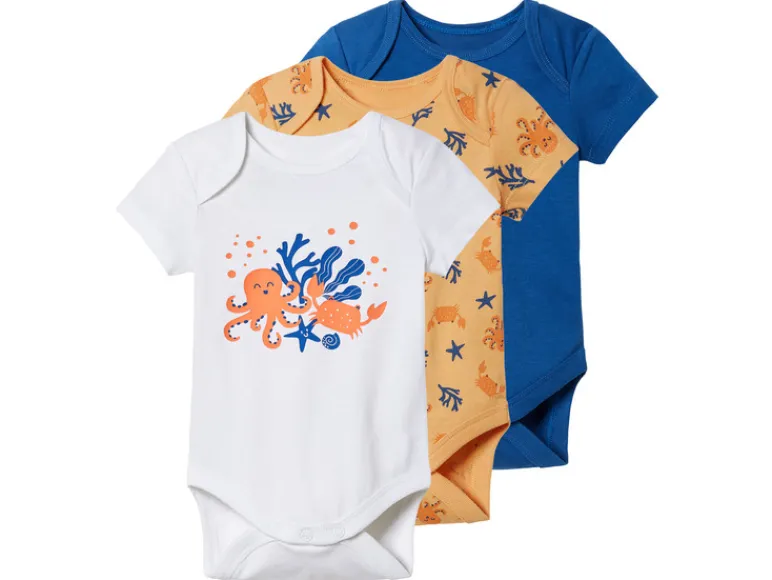3 baby rompertjes<lupilu® Online
