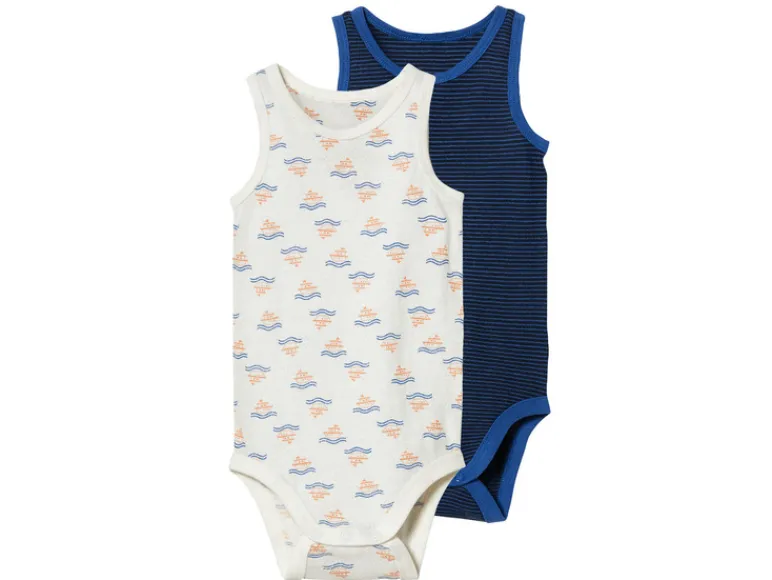 2 baby rompertjes<lupilu® Online