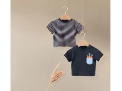 2 baby T-shirts<lupilu® Hot