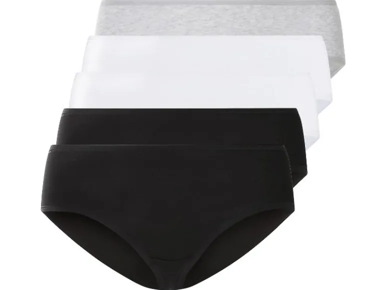 5 dames hipsters<esmara® Clearance