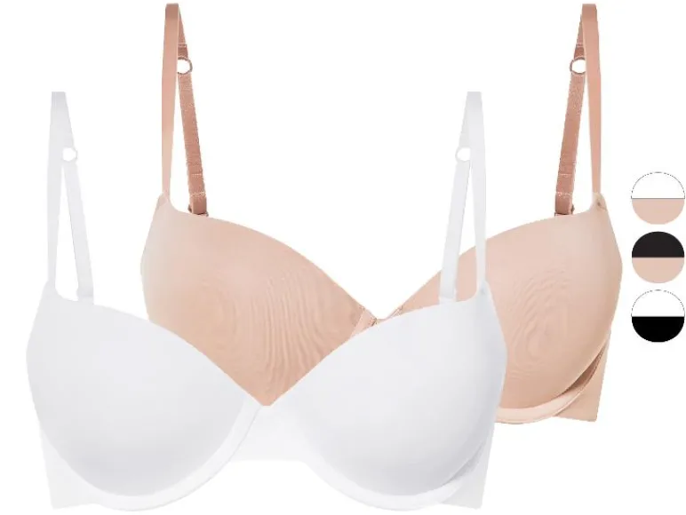 2 dames push-up BH's<esmara® New