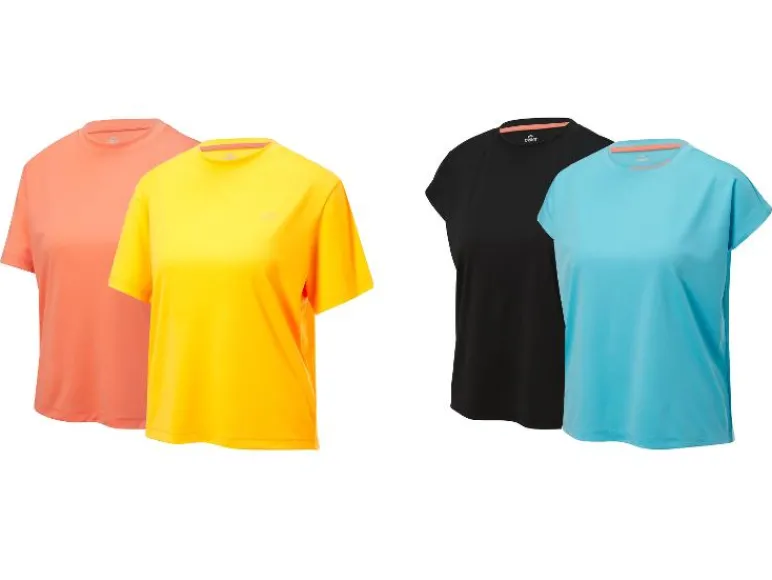 2 dames sportshirts<CRIVIT New