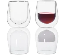 2 dubbelwandige glazen<ERNESTO® Discount