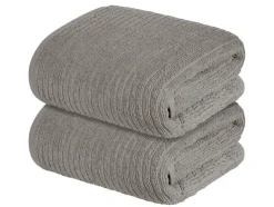 2 Handdoeken 100 x 50 cm<LIVARNO home Hot