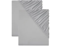 2 jersey hoeslakens 140-160 x 200 cm<LIVARNO home Best
