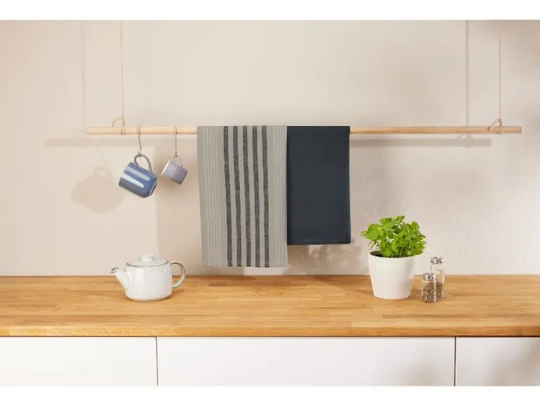 2 Keukendoeken 50 x 70 cm<LIVARNO home Discount