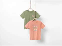 2 kinder T-shirts<lupilu® Discount