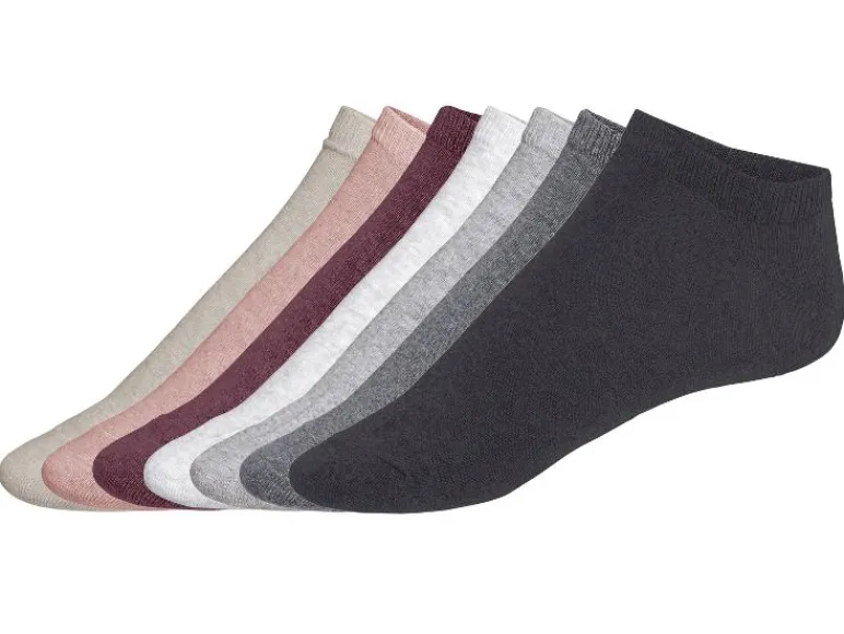 7 paar dames sneakersokken<esmara® Hot