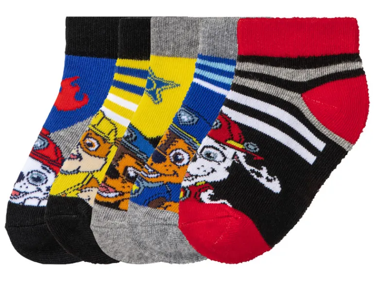 5 paar jongens sneakersokken< Clearance