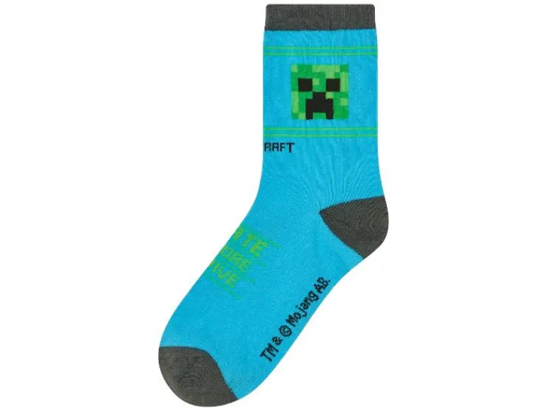 3 paar kinder sokken Minecraft< Best