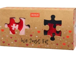 2 paar valentijnssokken<Soxo Clearance