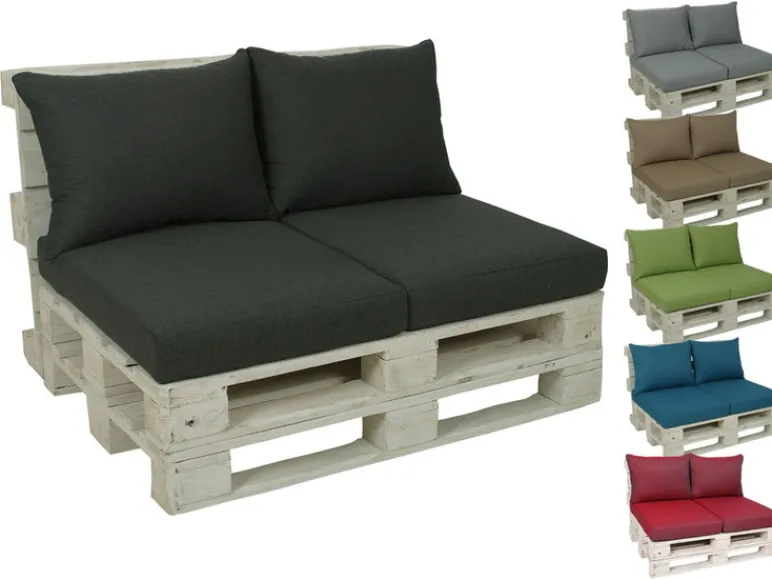 2 palletkussens<GO-DE Textil Online