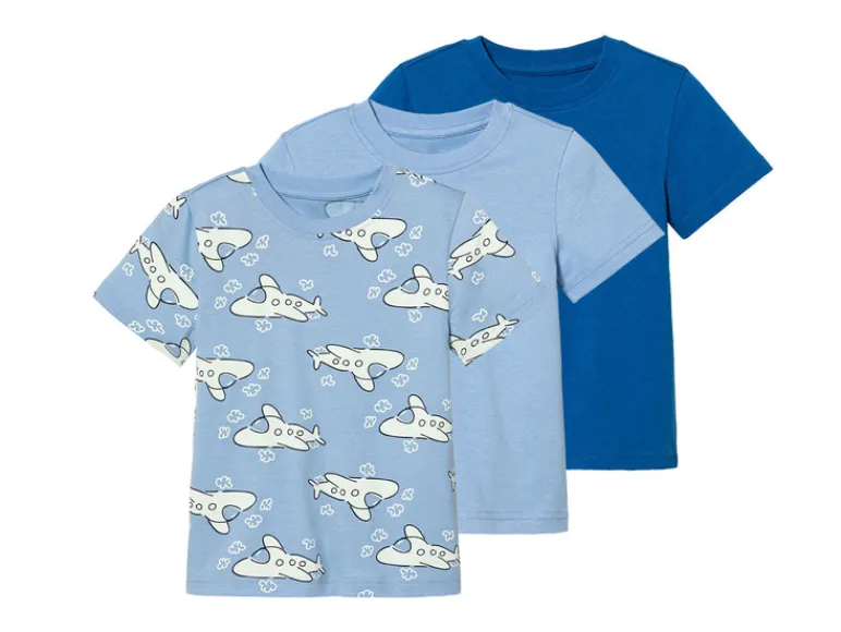 3 stuks peuters T-shirts<lupilu® Discount