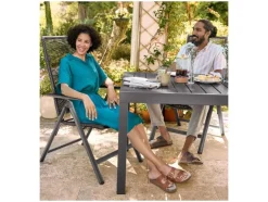2 verstelbare tuinstoelen Miami<LIVARNO home Clearance