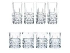 4 whiskyglazen of 4 long drink glazen<SPIEGELAU Sale
