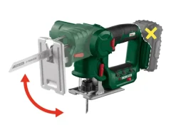 Accu decoupeer- en reciprozaag 20 V zonder accu en lader<PARKSIDE® Discount