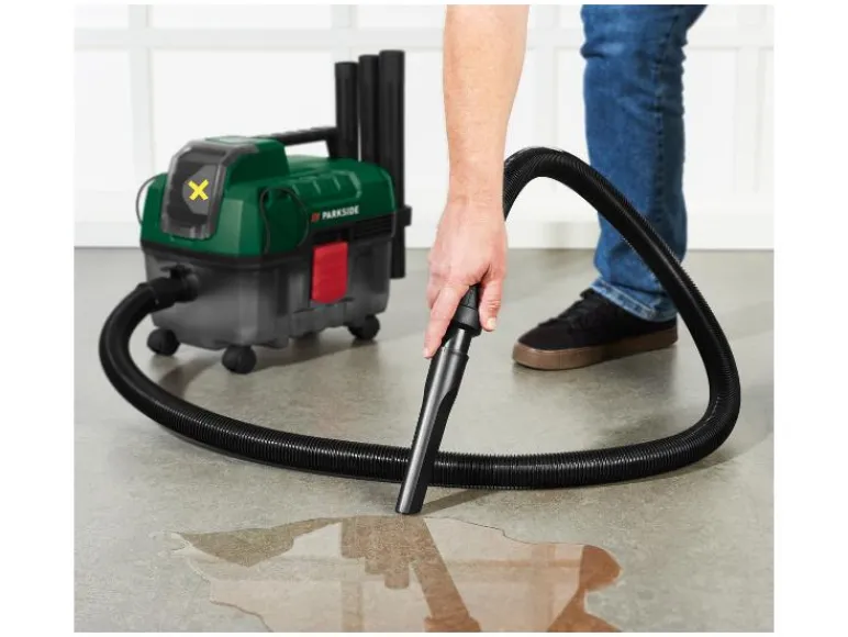 Accu nat en droog stofzuiger 20 V zonder accu en lader<PARKSIDE® Discount