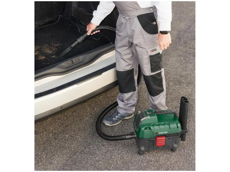 Accu nat en droog stofzuiger 20 V zonder accu en lader<PARKSIDE® Discount
