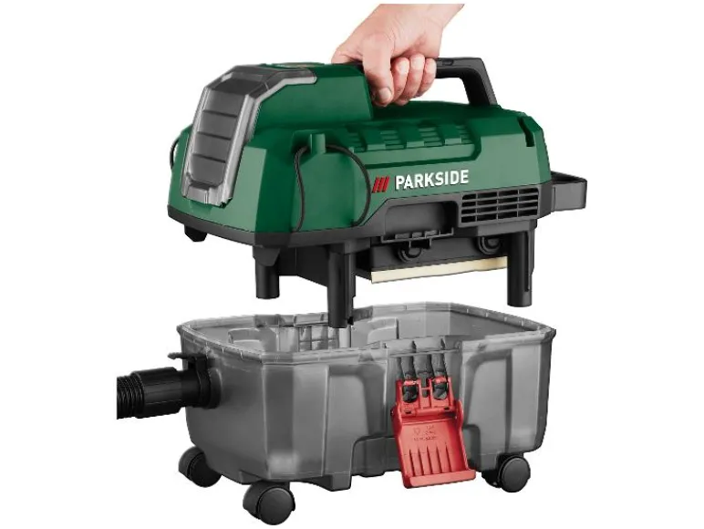 Accu nat en droog stofzuiger 20 V zonder accu en lader<PARKSIDE® Discount