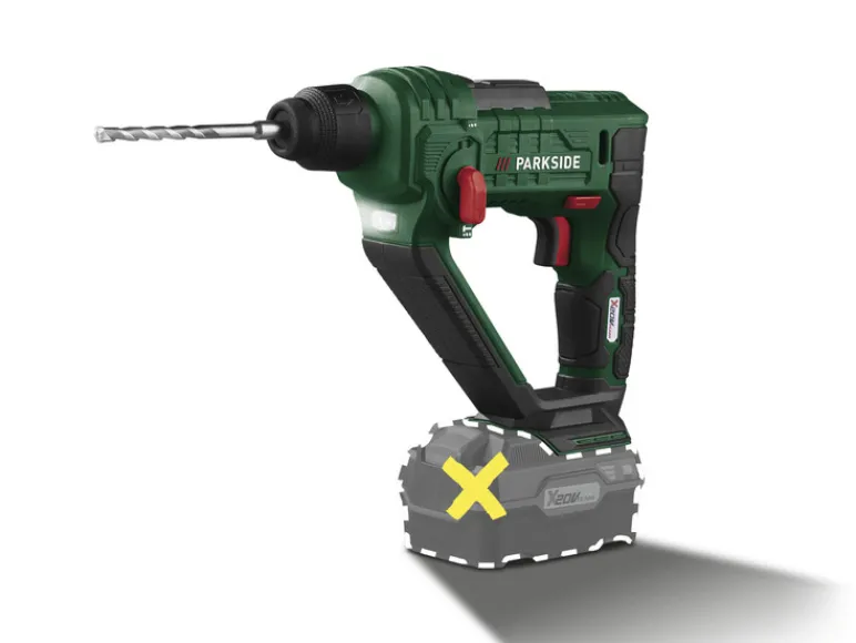 Accu-boorhamer 20 V zonder accu en lader<PARKSIDE® Clearance