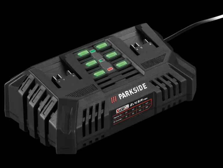Accu-cirkelzaag 40 V met accu's en lader<PARKSIDE PERFORMANCE® Hot