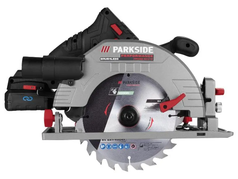 Accu-cirkelzaag 40 V met accu's en lader<PARKSIDE PERFORMANCE® Hot