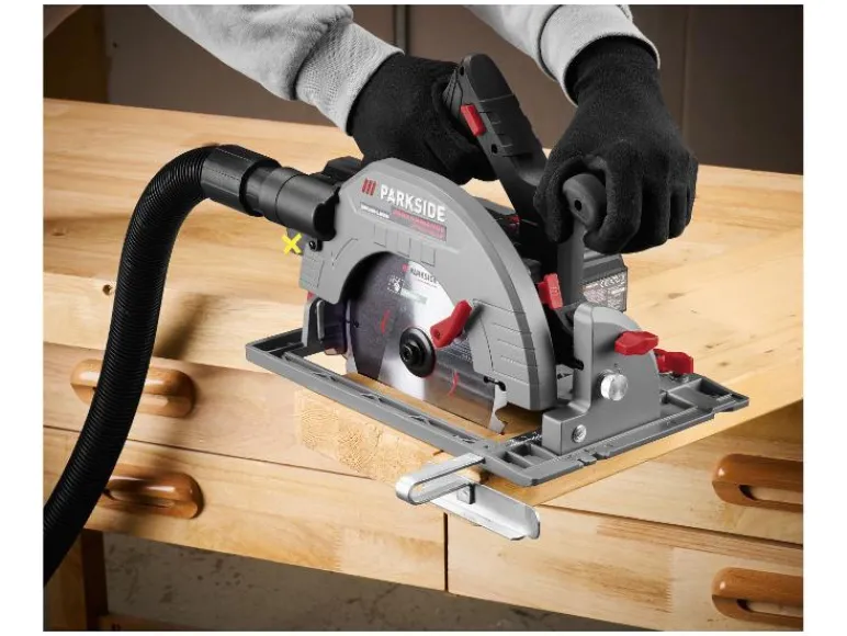 Accu-cirkelzaag 40 V met accu's en lader<PARKSIDE PERFORMANCE® Hot