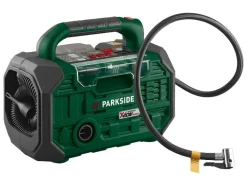 Accu-compressor en -luchtpomp 20 V zonder accu en lader<PARKSIDE® New
