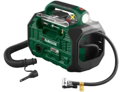 Accu-compressor en -luchtpomp 20 V zonder accu en lader<PARKSIDE® New