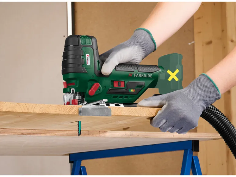 Accu-decoupeermachine 12 V zonder accu en lader<PARKSIDE®
