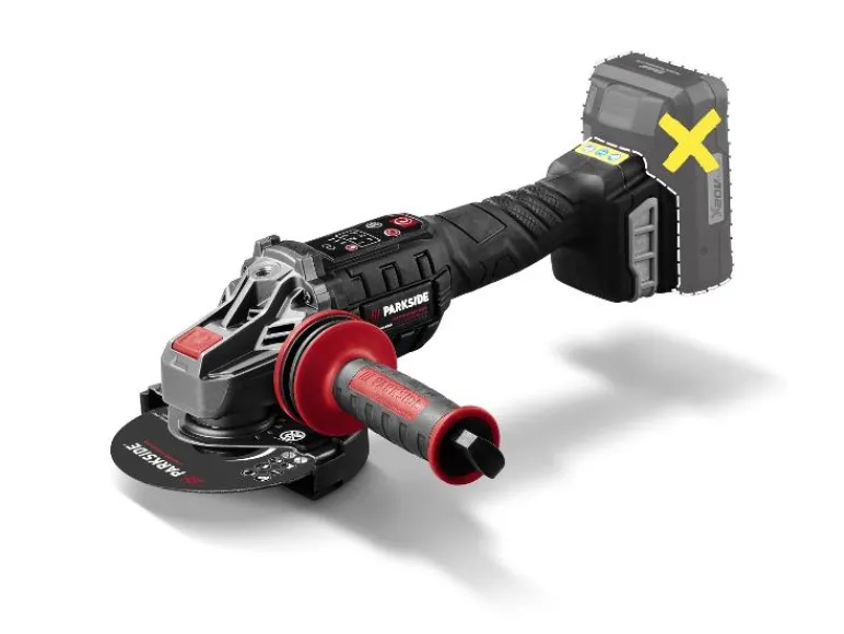 Accu-haakse slijper 20 V met accu en lader<PARKSIDE PERFORMANCE® Clearance