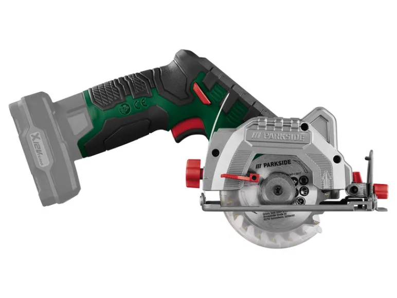 Accu-handcirkelzaag 12 V zonder accu en lader<PARKSIDE® Discount