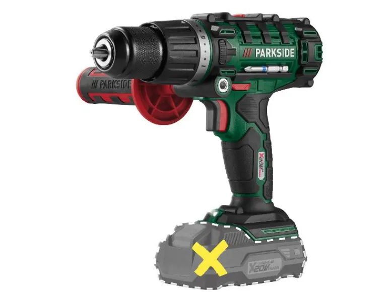Accu-klopboormachine 20 V zonder accu en lader<PARKSIDE®