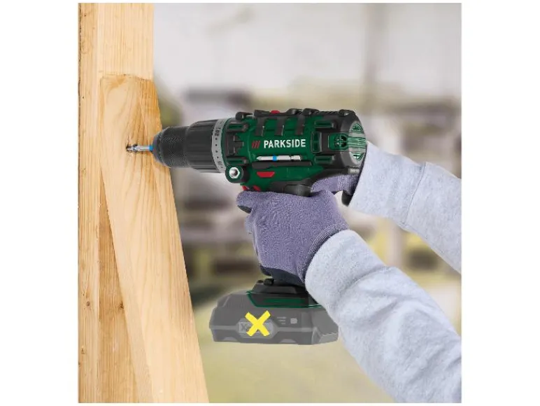 Accu-klopboormachine 20 V zonder accu en lader<PARKSIDE®