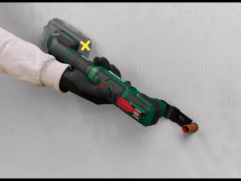 Accu-multitool 20 V zonder accu en lader<PARKSIDE® Clearance