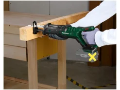 Accu-reciprozaag 20 V zonder accu en oplader<PARKSIDE® Outlet
