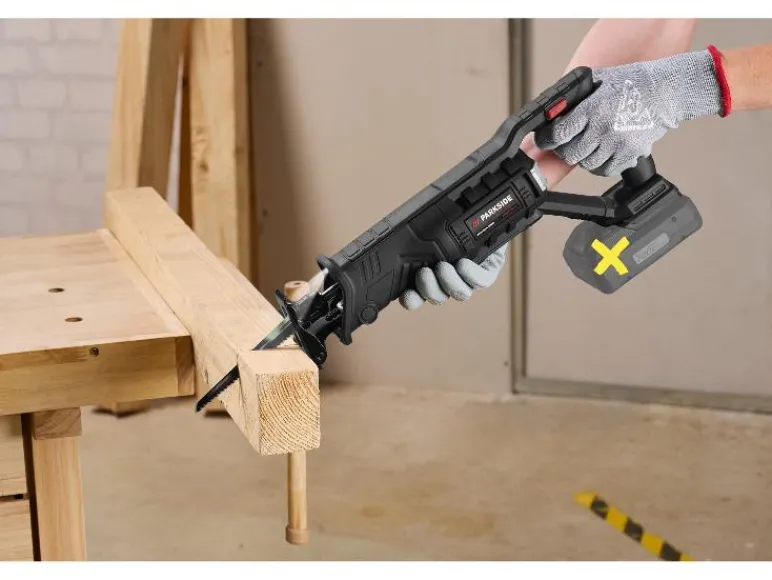Accu-reciprozaag 20 V zonder accu en lader<PARKSIDE PERFORMANCE® Best