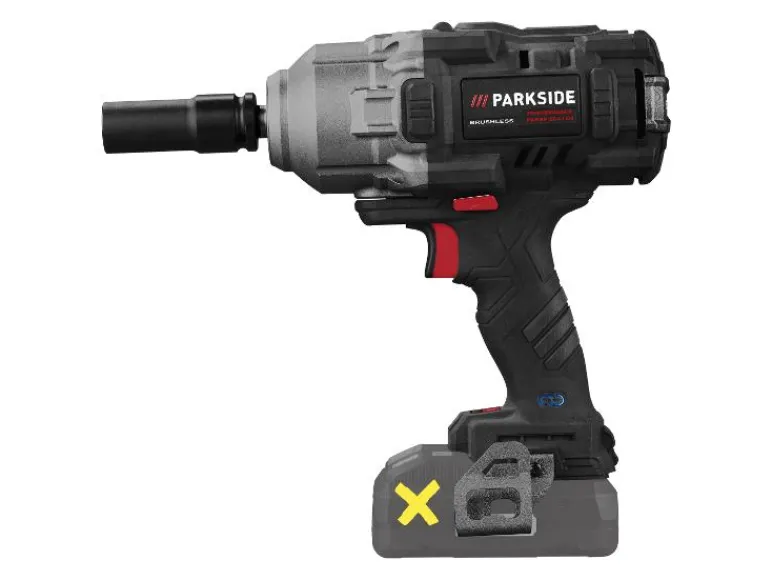 Accu-slagmoersleutel 1/2" 20 V met accu en lader<PARKSIDE PERFORMANCE®