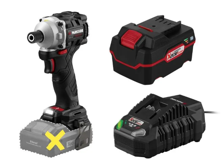 Accu-slagmoersleutel 1/4" 20 V met accu en lader<PARKSIDE PERFORMANCE® Online