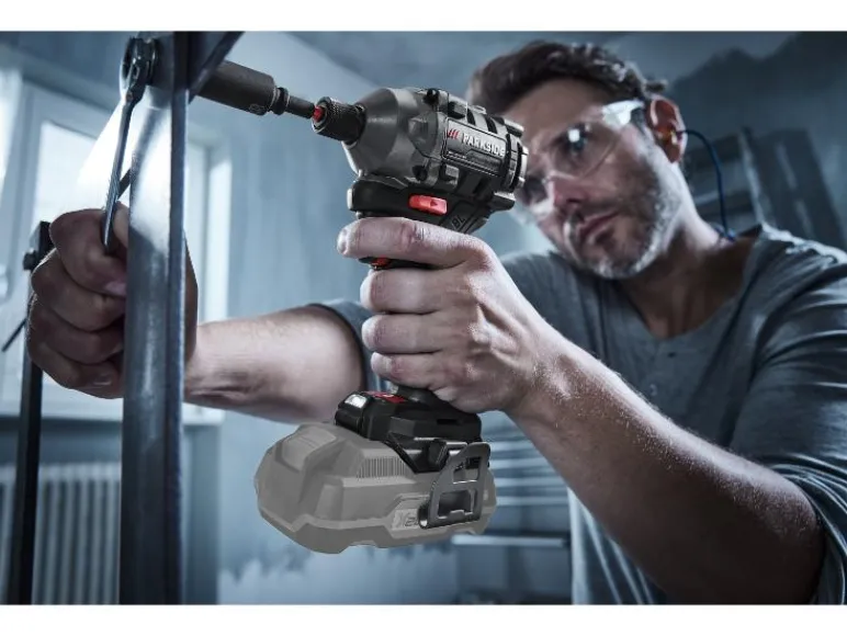 Accu-slagmoersleutel 1/4" 20 V met accu en lader<PARKSIDE PERFORMANCE® Online