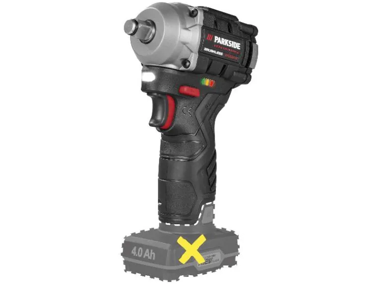 Accu-slagmoersleutel 1/2" 12 V zonder accu en lader<PARKSIDE PERFORMANCE® Discount