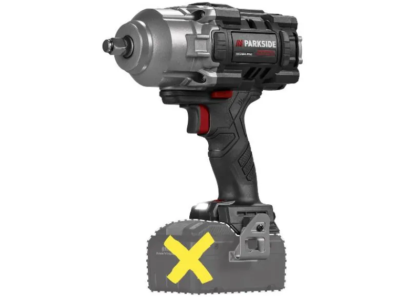 Accu-slagmoersleutel 1/2" 20 V zonder accu en lader<PARKSIDE PERFORMANCE® Clearance